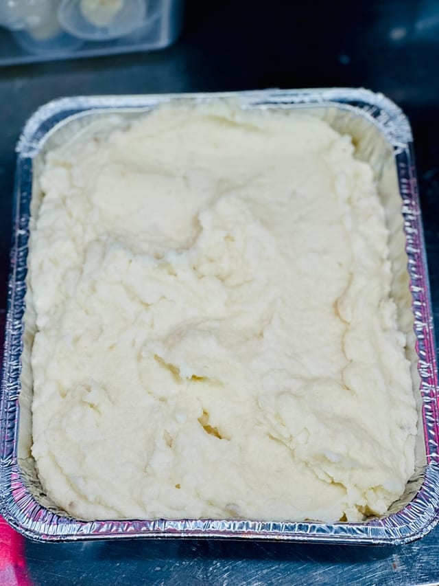 Mashed Potatoes 1/2 Pan To Go.