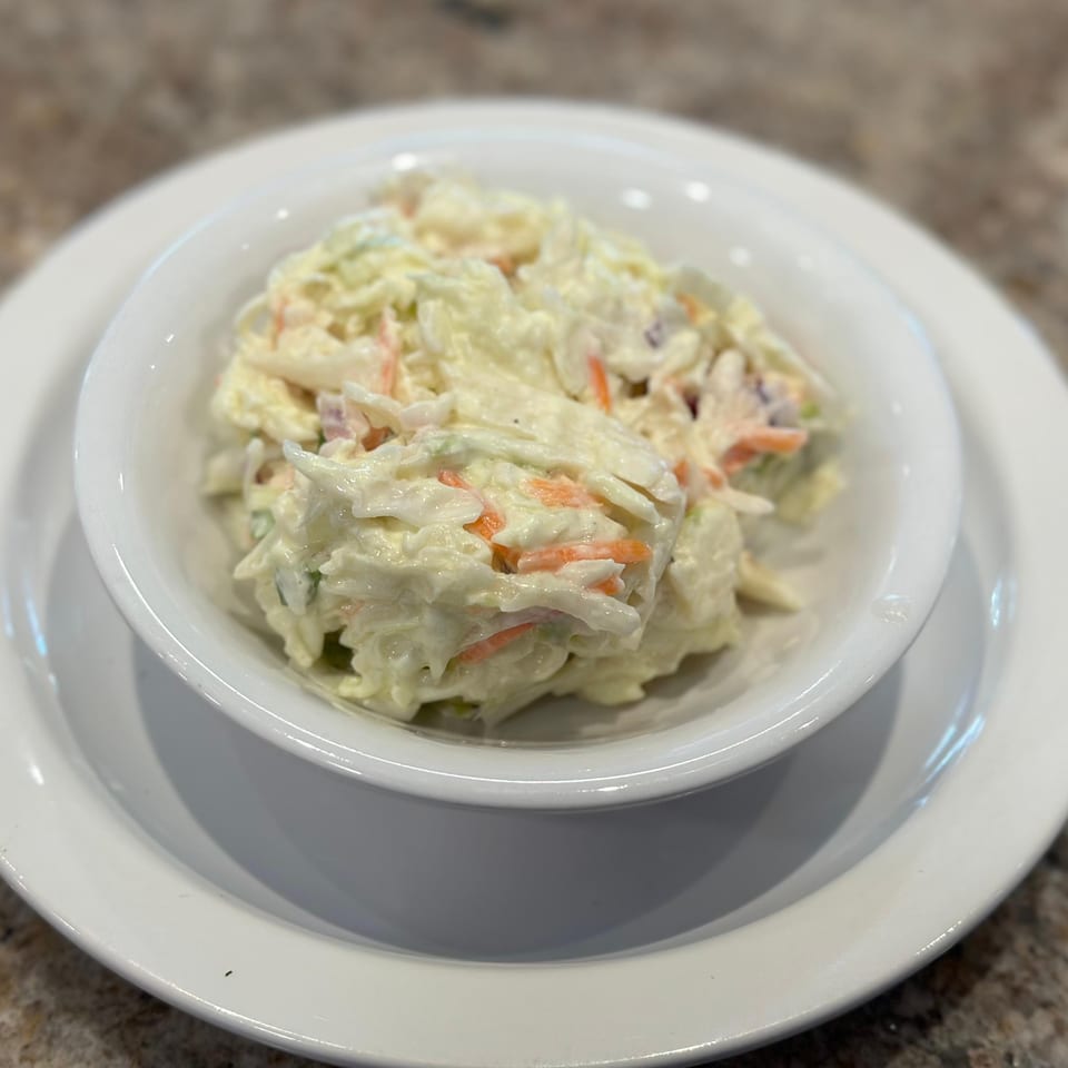 Savor Our Fresh Coleslaw