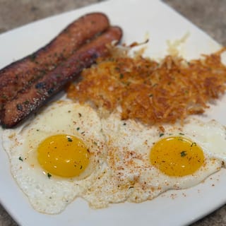 Kielbasa & 2 eggs