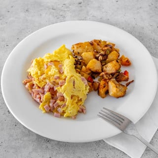 Ham & Cheese Scramble