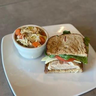 Soup & 1/2 Sandwich