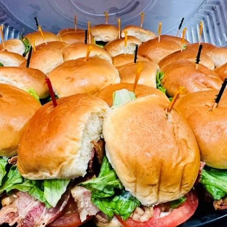 Delicious Turkey Club Sandwich