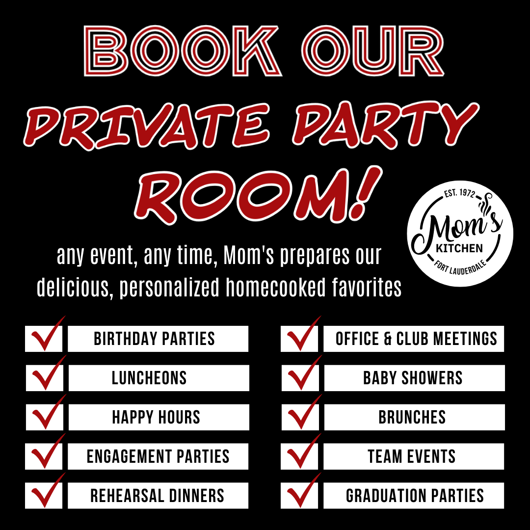 Private Party Room Flyer (Instagram Post)